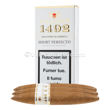 VILLIGER 1492 - Short Perfecto